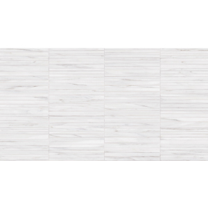 Faianta Rectificata Alessia Decor, White, Mat 60x120 cm		