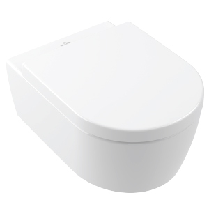 Vas WC cu capac suspendat Avento Plus (combi pack), alb 5656HRR1